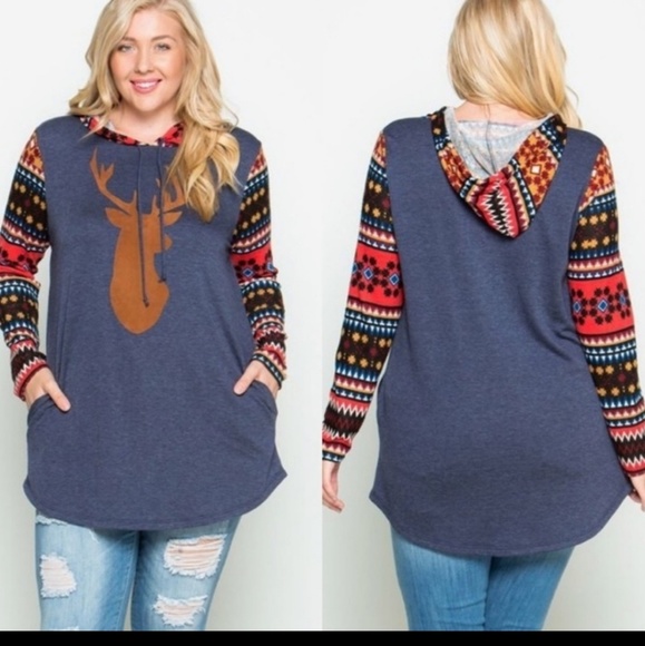 Navy Hoodie - Picture 3 of 3